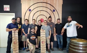 Try 90-Minute Axe Throwing Sessions for Any Group Size