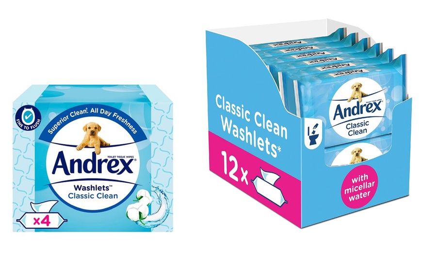 Image 1: Andrex Classic Clean Washlets