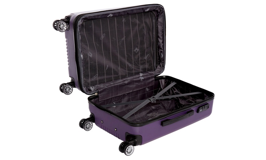 Image 7: Panama Trolley Suitcase Set