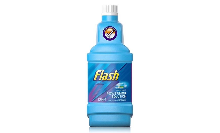 Image 4: Flash Powermop Liquid Refills with Speed Mop Refill Pads