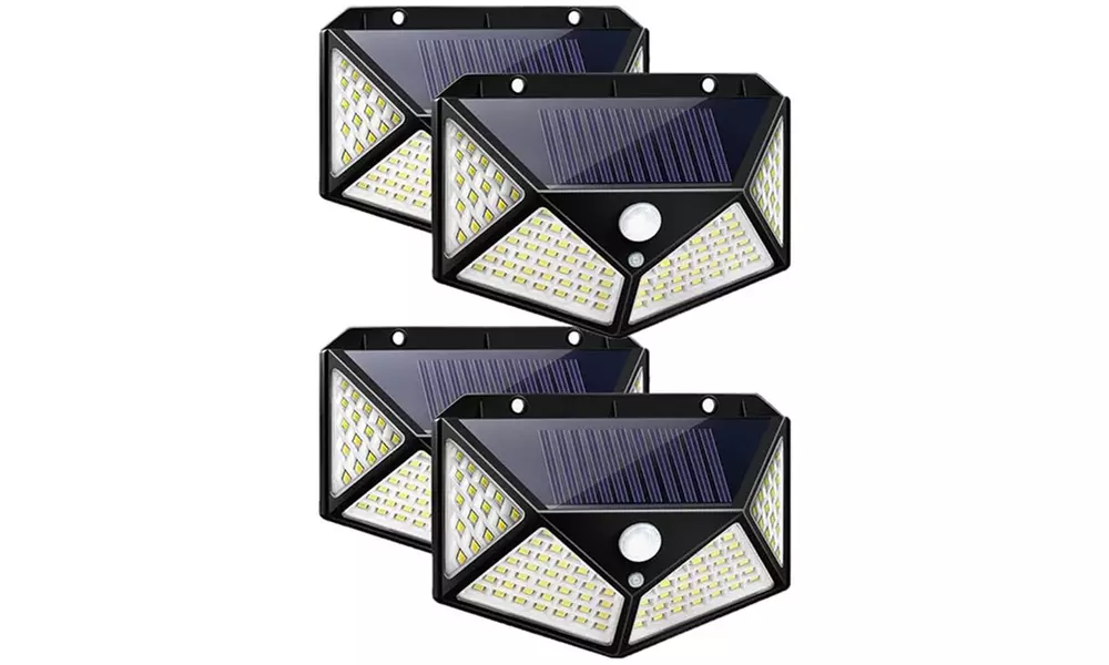 1, 2 of 4 buitenlampen op zonne-energie