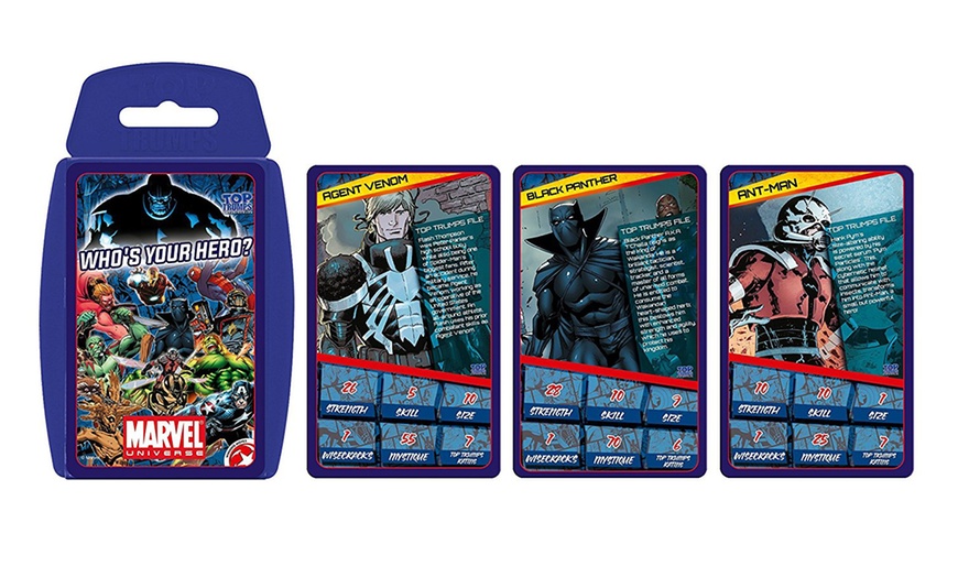 Image 1: Marvel Universe Top Trumps