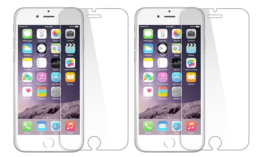 Image 17: Tempered Glass Screen Protectors for iPhones