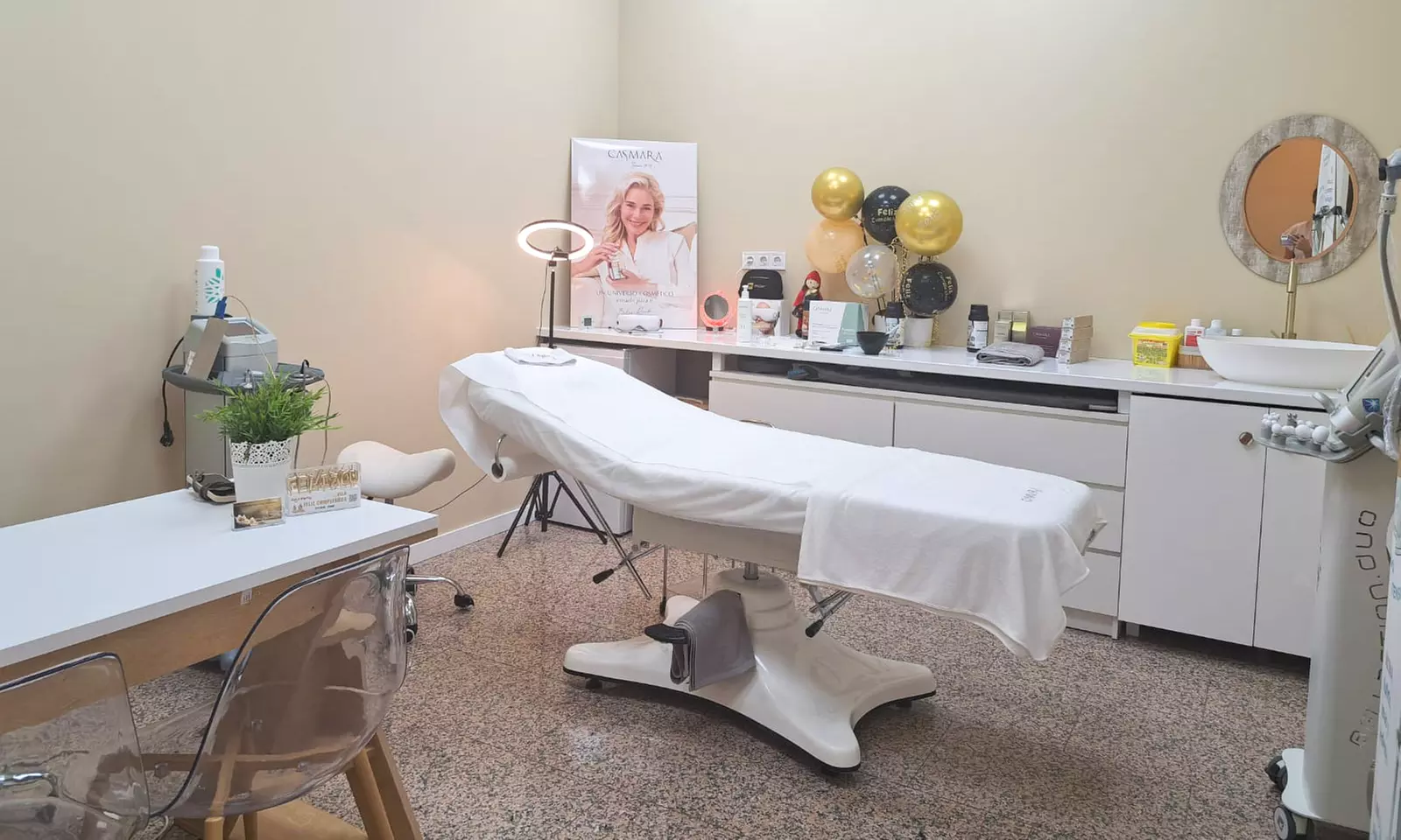 1 o 2 limpiezas faciales profundas con peeling químico