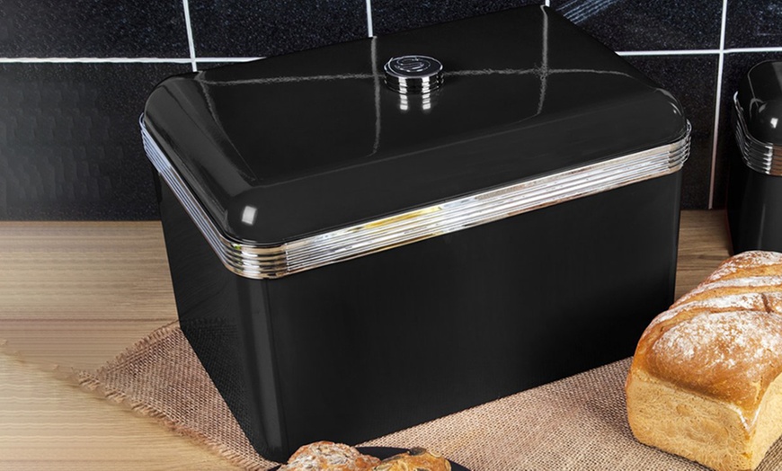 Image 3: Swan Retro Bread Bin