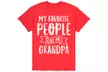 Instant Message Favorite People Call Me Papa T-Shirt - Image 5