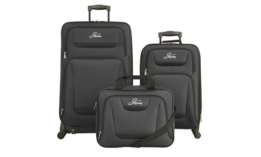 skyway 5 piece luggage set