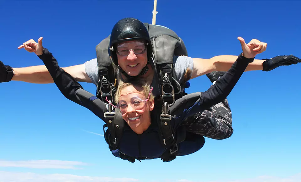 Tandem Skydive for One or Two at Out of the Blue Skydiving (40% Off) - Primary Image