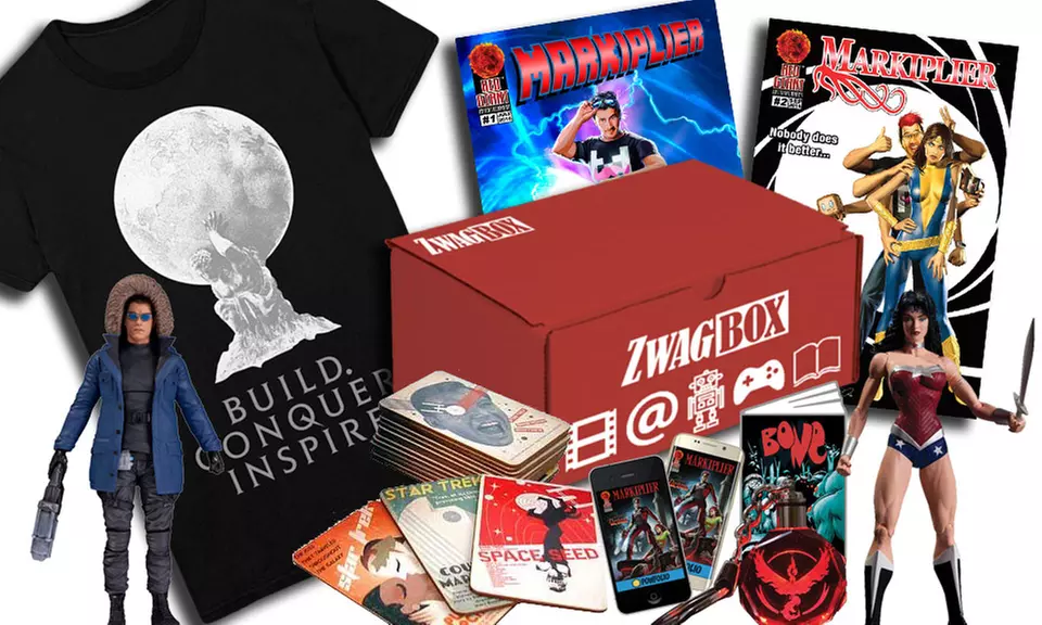 One- or Three-Month Zwag Box Subscription, or $10 for $20 Toward Any Markiplier Poster - Primary Image