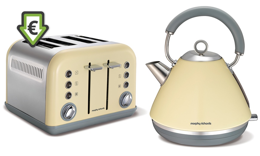 Image 1: Morphy Richards Kettle, Toaster