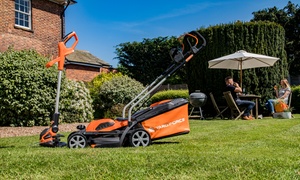 Cordless Lawnmower and Trimmer