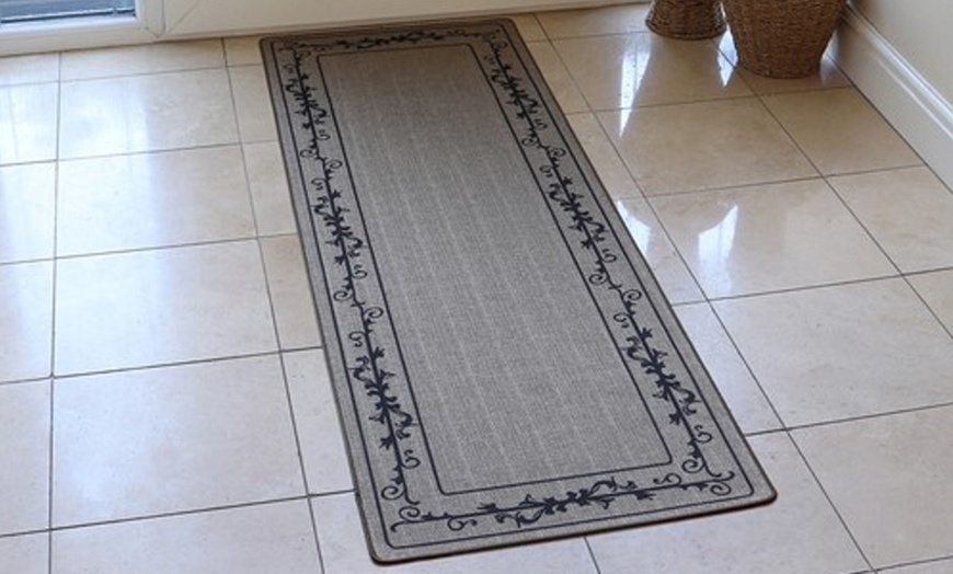 Image 1: Printed Mat or Runner