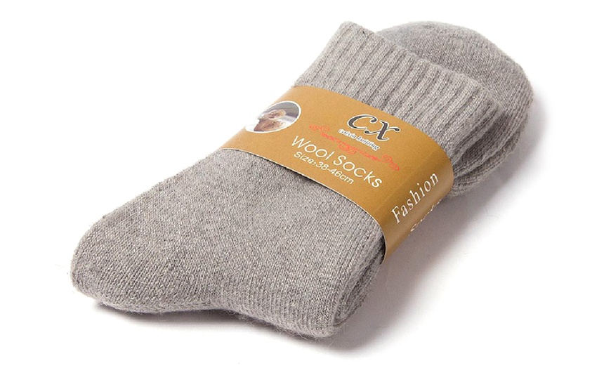 Up To 70% Off Three Pairs of Men Wool Socks | Groupon