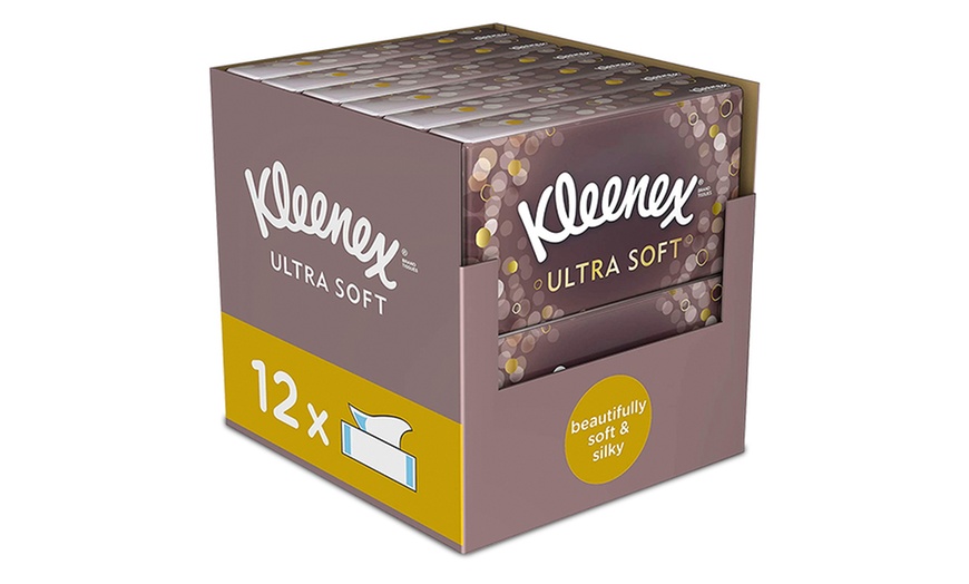 Image 7: 12 or 24 Packs of Kleenex Facial Tissues