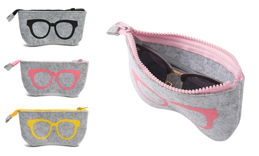 Image 1: One, Two or Three Multifunctional Glasses Bags