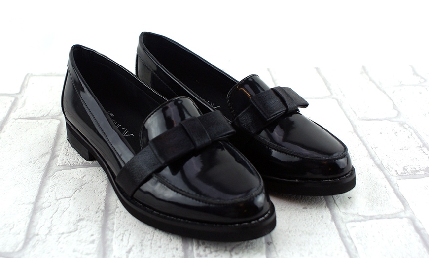 Image 7: Women's Loafer Moccasin Shoes