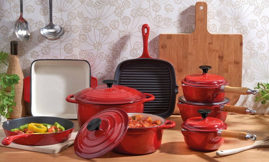 Image 15: Cooks Professional Cast Iron Set