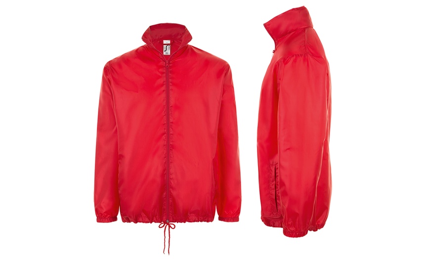 Image 6: Unisex Waterproof Wind Jacket