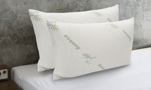 Bamboo Cover Memory Foam Pillows