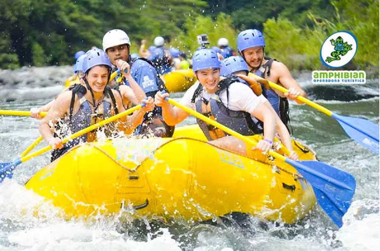 Eight-Hour Rafting or Rock Climbing Tour for One Person from Amphibian Tours - Mexico - Primary Image