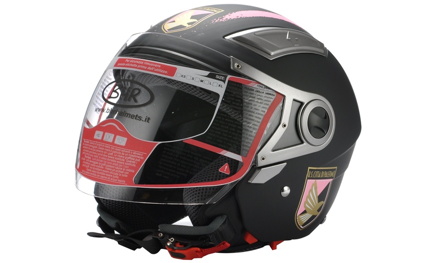 Image 4: Casco BHR  con squadre di calcio