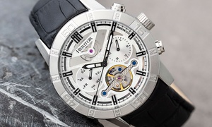  Heritor Automatic Semi-Skeleton Watch 