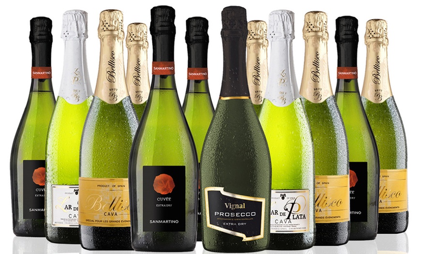 Image 1: Case of 12 Sparkling Wines