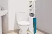 Meuble de rangement de toilettes ou salle de bains, hauteur 118 cm - Second Medium