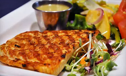 Steak-House Dinner with Appetizer and Wine for Two or Four at Greystone Grill in Columbia (Up to 59% Off) - Primary Image