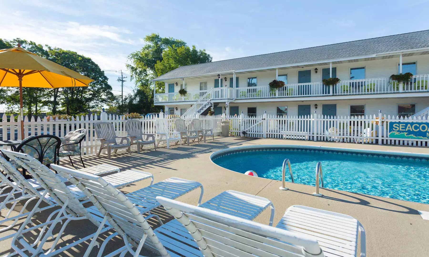 Stay at Seacoast Motel in Wells, ME. Up to Three Kids 17 and Younger Stay Free. Dates into August. - Primary Image