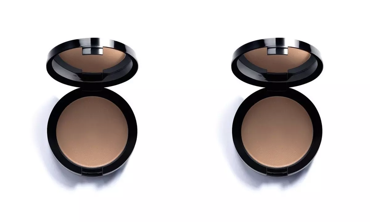 1 of 2 veganistische bronzing poeders van Paese