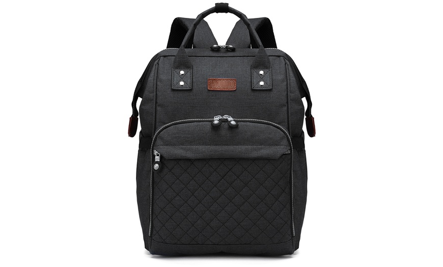 Image 9: Functional Backpack with Optional USB Charging Port