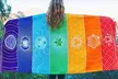 One or Two Chakra Rainbow Throws - Image 2