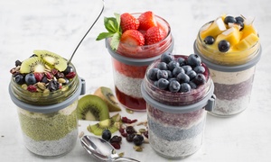 Two or Four Kilner Glass Breakfast Jars