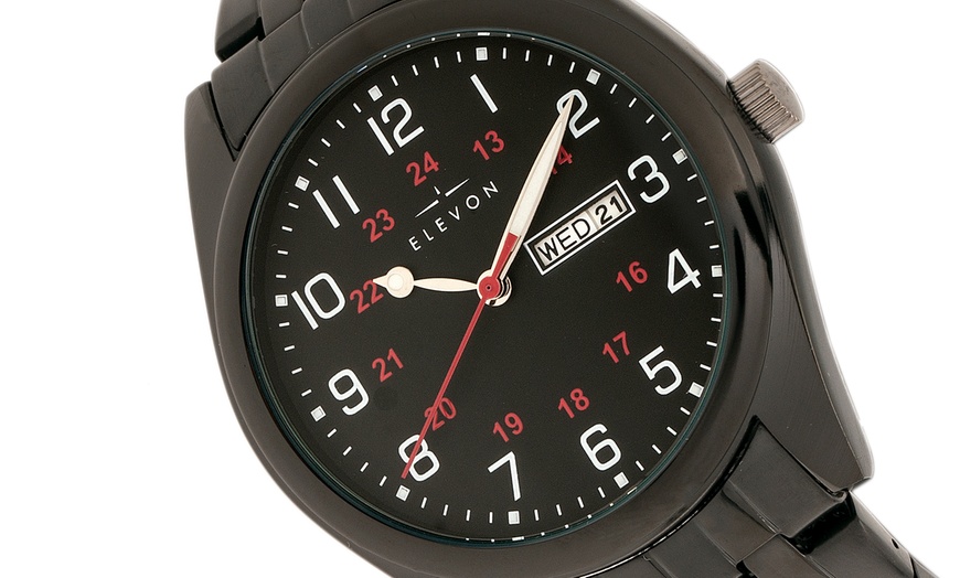 Image 11: Elevon Men's Watch with Date