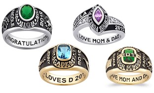 Customized Women's Class Ring (Up to 54% Off)