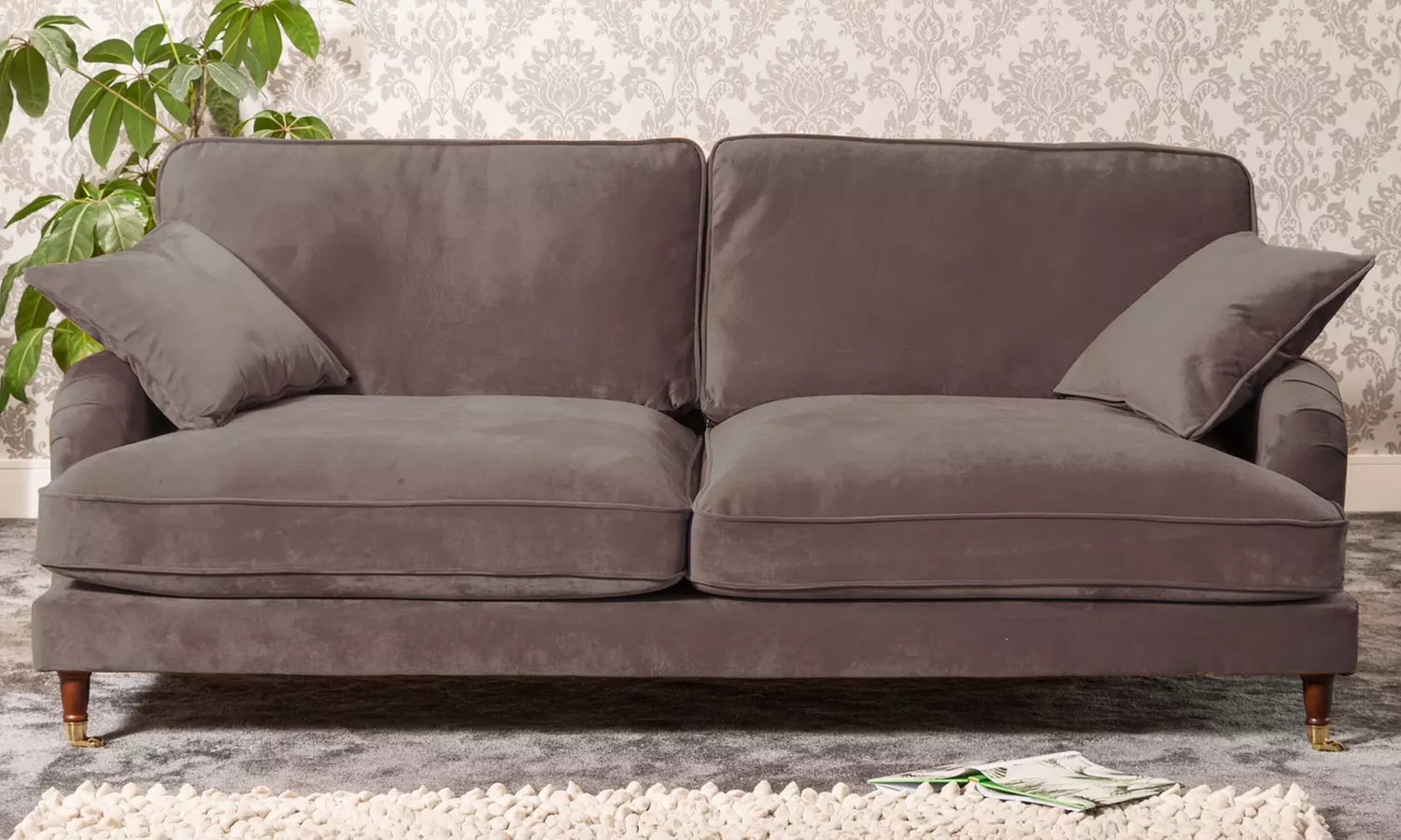 Callaway Velvet Sofa Selection
