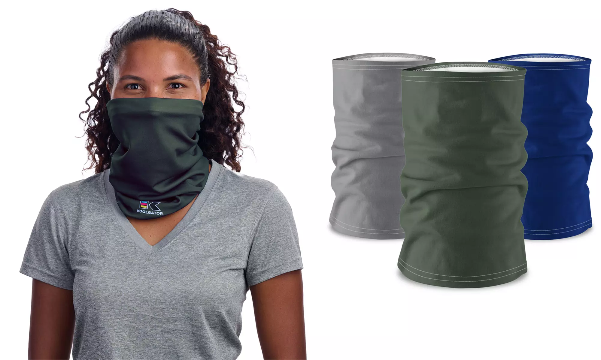 KOOLGATOR SPF 50 Dual Purpose Performance Neck Gaiter