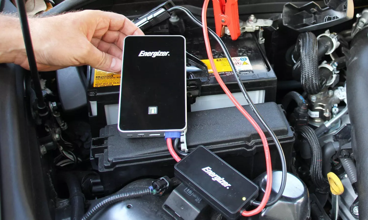 Energizer 600A UL-Listed 11100mAh Portable Jump Starter and Power Bank - Primary Image