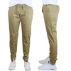 Image 4: Galaxy By Harvic Men's Cotton-Stretch Twill Joggers or Chinos (S-2XL)