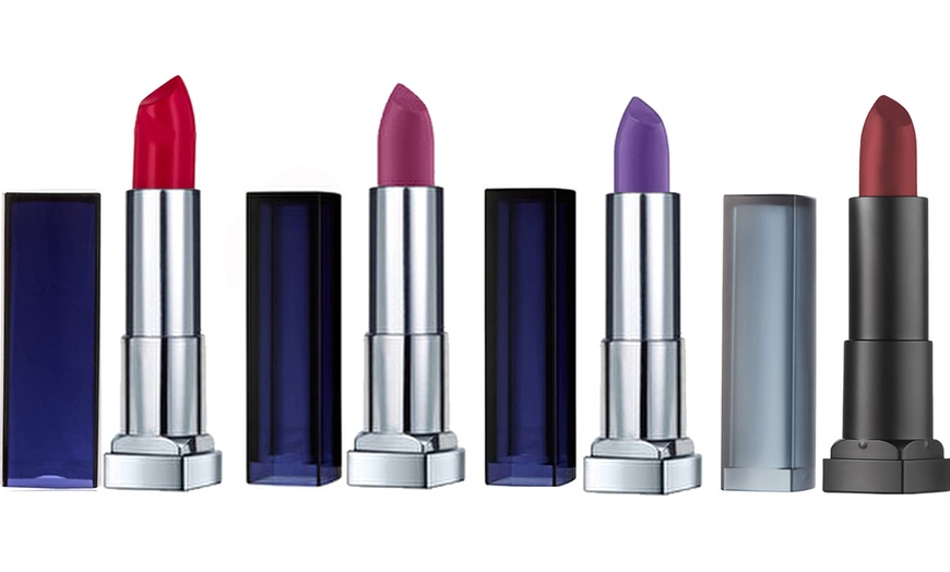 Image 3: Four-Pack of Maybelline Colour Sensational Lipstick