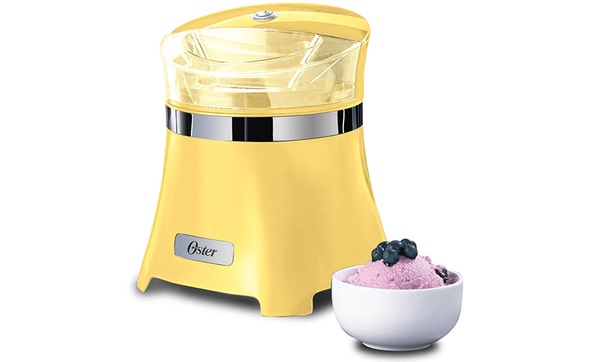 Oster 1.5 qt gel 2025 canister ice cream maker