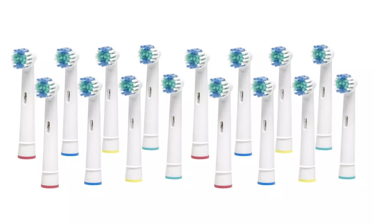 Jusqu'a 80 têtes de brosses à dents électriques, compatibles Oral-B - Second Medium