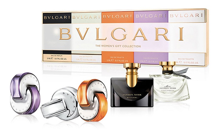 bvlgari perfume miniature set