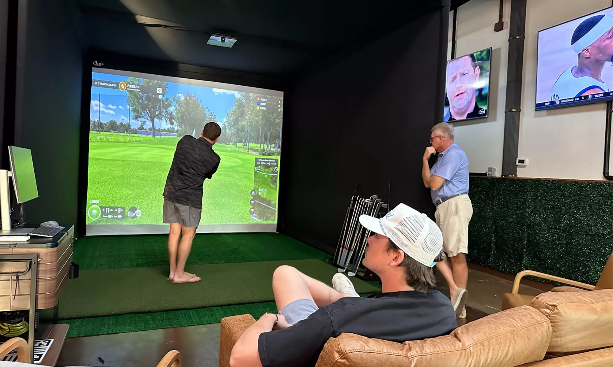 Golf Simulator With Pitchers of Beers Weekday or Weekends for up to 8!