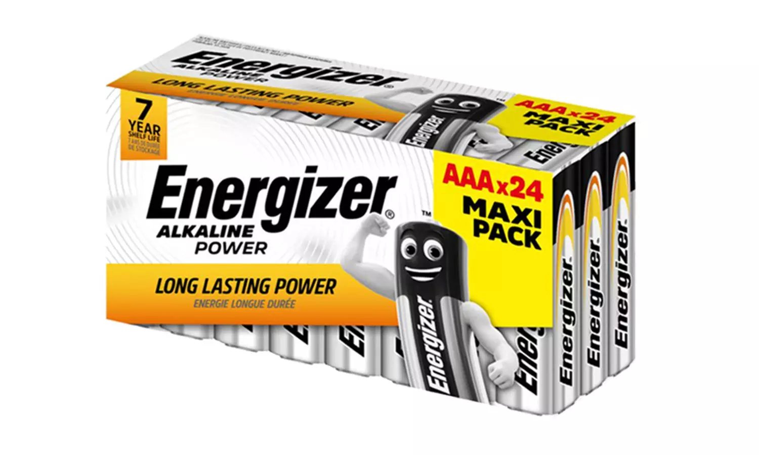 8, 16, 24, 48, 72, 96 oder 177 Energizer Alkaline AA- o. AAA-Batterien