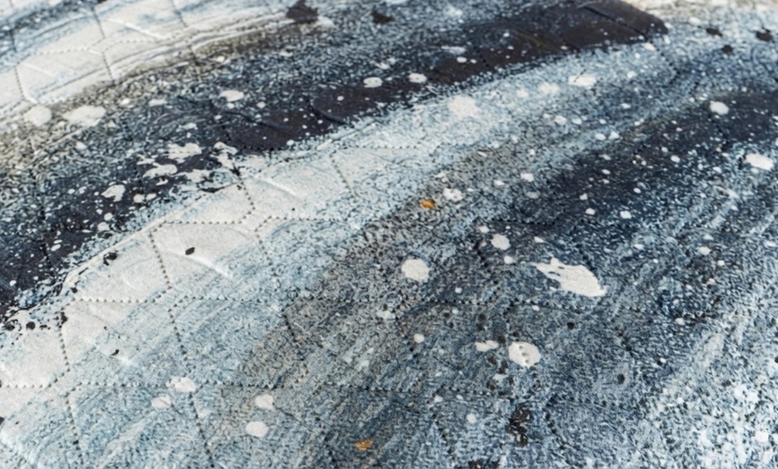 Image 15: Couvre-lit léger italien avec impression 3D pour lit double