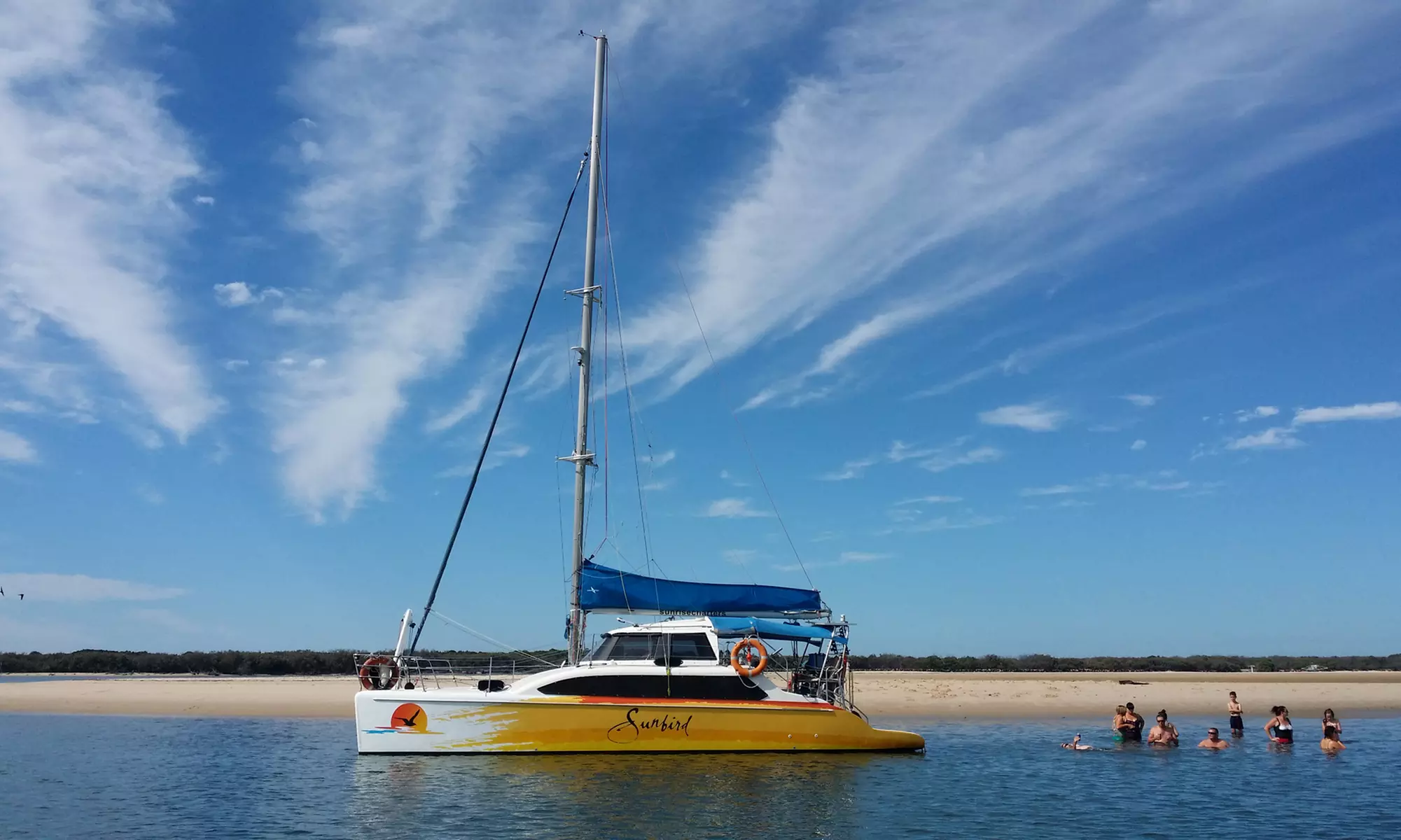Four-Hour Catamaran Cruise with Lunch for Up to 20 People