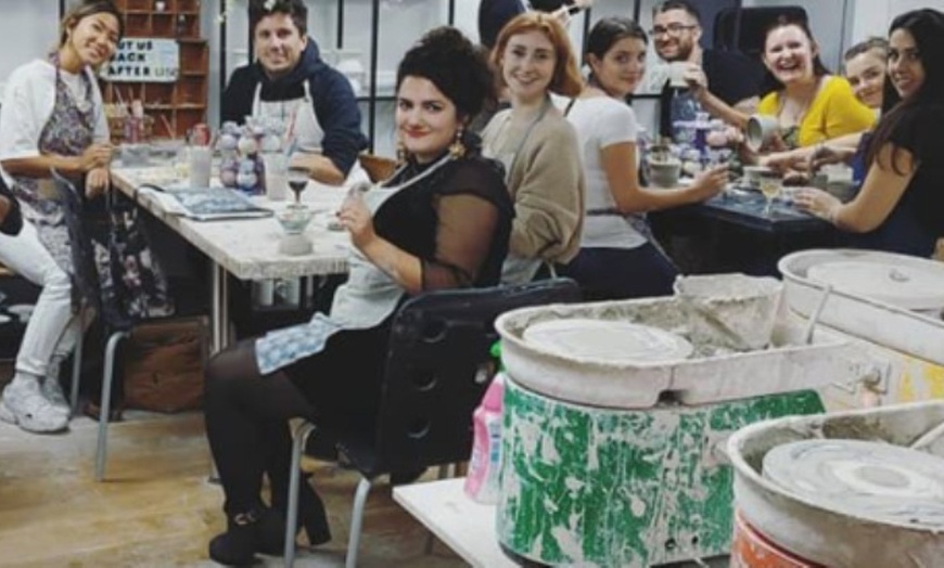 Image 13: BYOB Pottery Making and Painting Workshop at Token Studio