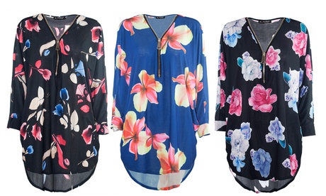 Haut oversize zippé